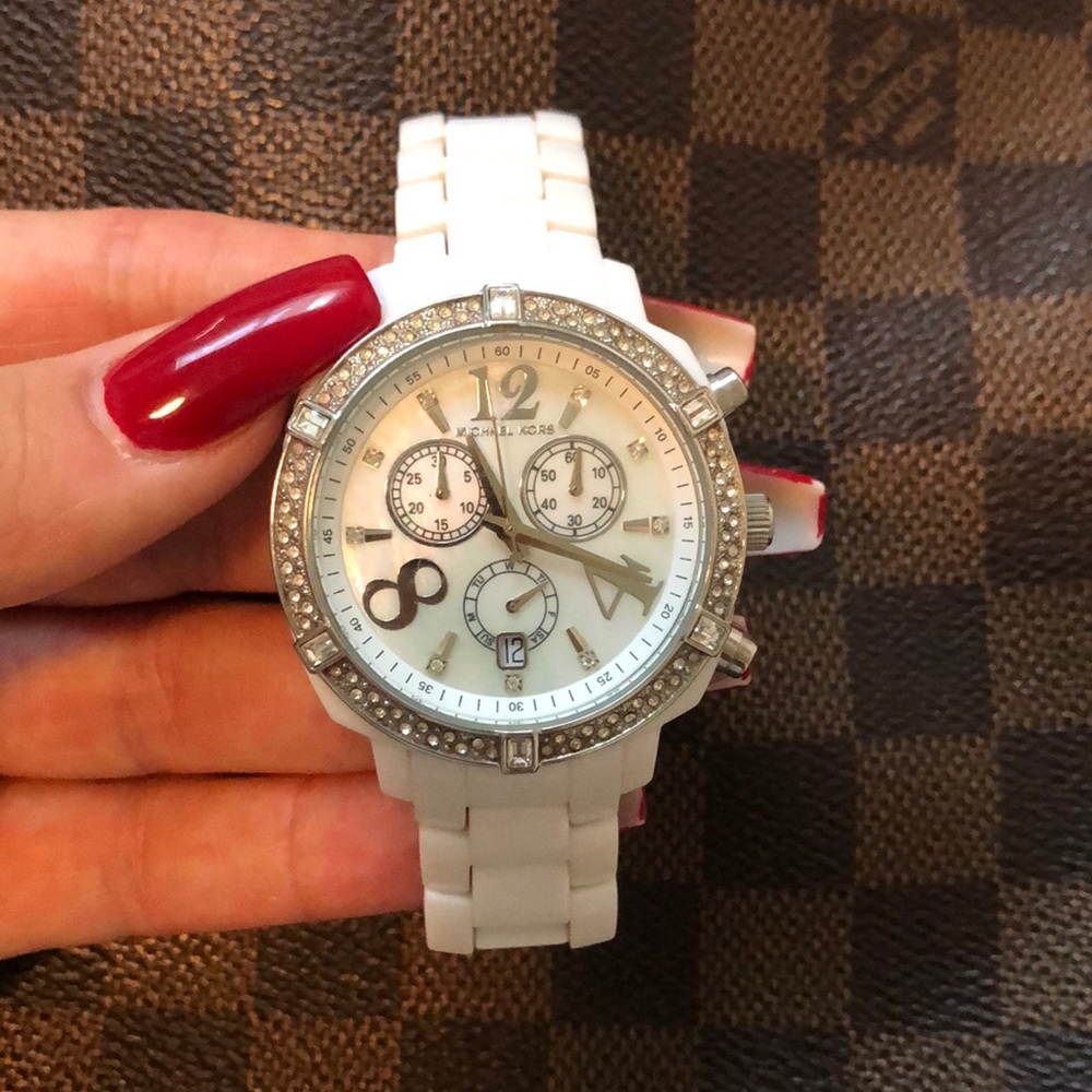 White Michael Kors Watch